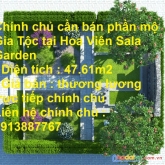 Chính chủ cần bán phần mộ gia tộc tại hoa viên sala garden