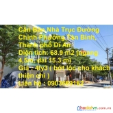 Cần bán nhà trục đường chính phường tân bình, thành phố dĩ an