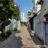 Q12.206. ngay cvpm q.trung, nhà đẹp 2 mặt hẻm 3m, 76m2, chỉ 4 tỷ, bao đầu tư.