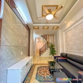 Bán nhà  mới tam trinh, hoàng mai giá 3,45 tỷ lô góc gần ô tô.